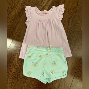 Girls cat&jack 2 piece outfit